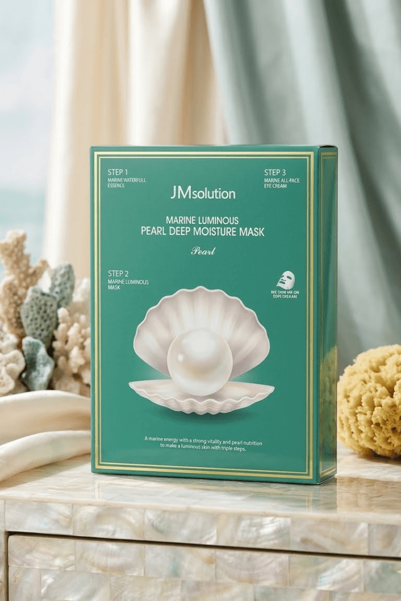 [JMsolution] Marine Luminous Pearl Deep Moisture Mask (3-Step)